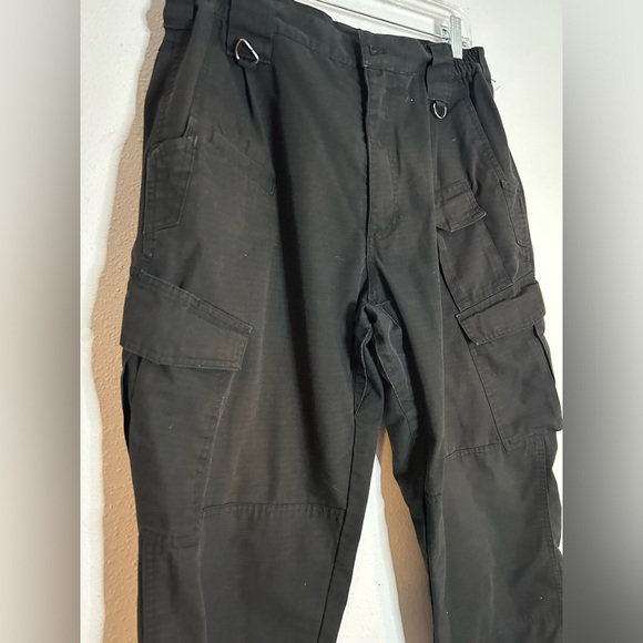 CQR Black Cargo Pants Size 34 - Picture 2 of 5